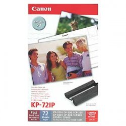 Papir-i-kolor-ink-CANON-set-KP-72IP-Selphy-za-CP-720-730-4x6-10x15cm-72-sheets-ukljucujuci-ink-kasetu-AJ0897B001AA