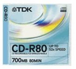 CD-TDK-CD-R80SCA-L-X