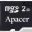 Micro SD memorijska kartica APACER kapaciteta 2GB bez adaptera (AP2GMCSD-RA)