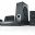 LG Home Theatre DVD Playback: DVD+- R/RW, WMA, MP3, JPEG, HT202SF