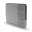 Torba za notebook TUCANO SECOND SKIN QUADRO X APPLE Folder Quadro za MacBook Air 13", srebrno sive boje, BFQ_MBA13_SL