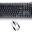Set tastatura i miš GIGABYTE KB + MU, GKM-KM6100 multimedia slim, black, YU, GKM6100-BCR