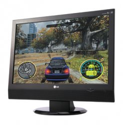 LCD-monitor-LG-20-Wide-M208WA-BZ-sa-TV-tunerom-DVI