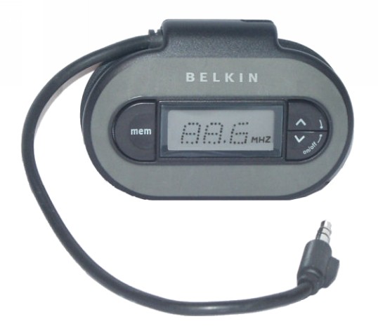 BELKIN TUNECAST FM TRANSMITTER belkin tunecast fm transmitter: