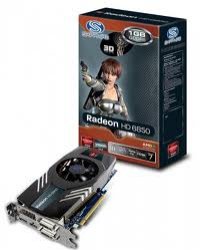 Sapphire ATI VGA HD6850 1G GDDR5 11180-00-20R