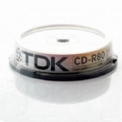 TDK-CD-disk-R80PWWCBA10-B-C
