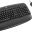 Bežična tastatura i optički miš GENIUS KB 600 V2, USB, YU, crne boje, 31340138118