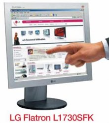 LCD-monitor-LG-17-L1730SFK-touchscreen-L1730SFK