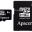 Memorijska kartica APACER MicroSDHC, Class 4, 4GB, Retail pakovanje, + 2 adaptera, AP4GMCSH42A-R