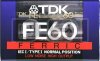 Kaseta TDK FE-60EB*T